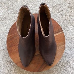 New Lucky Brand Leather Booties